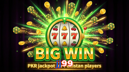 Big win animation on Jj99 slot game